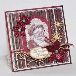 Mikołaj,święta,Boże Narodzenie - Kartki okolicznościowe - Akcesoria