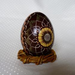 Wielkanoc pisanka ręcznie malowana woskiem - Inne - Wyposażenie wnętrz