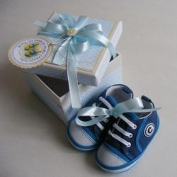 chłopiec,buciki,narodziny,prezent - Dla dzieci - Akcesoria