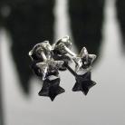 Kolczyki drobne kolczyki Swarovski Crystal gwiazdki