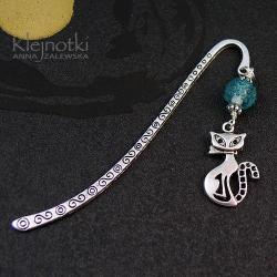 zakładka,kot,kotek - Zakładki do książek - Akcesoria